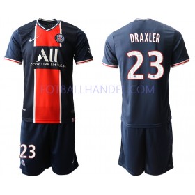 Barn Fotballdrakter Paris Saint-Germain Julian Draxler 23 Hjemme 2020-21 Kortermet